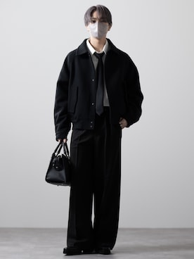 「アイテム（フォーマルスーツ/小物）」を使った、MASAKIさん（メンズ・168cm）の秋コーディネート