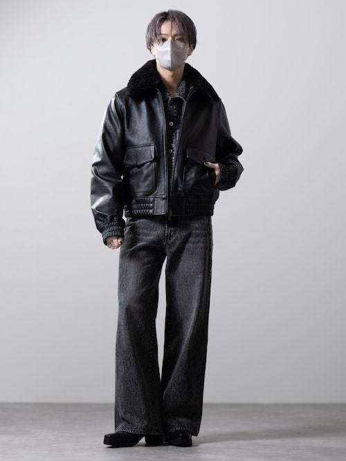CLEL Cow Leather G-1 カウレザー G-1ブルゾン CLEL（クレイル）の「【CLEL】Cow Leather G-1 Blouson / 牛革