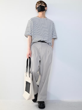 「FORK&SPOON（フォークアンドスプーン）のアイテム」を使った、MASAKIさん（メンズ・168cm）の春コーディネート