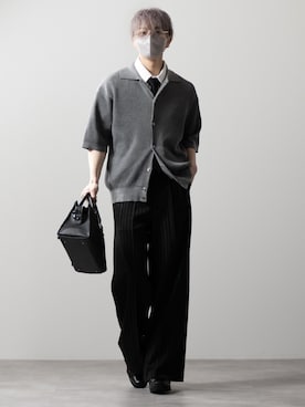 CLEL】Prime TR Semi-wide Tuck Slacks / プライムTR セミワイドタック