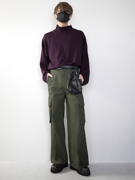 「CLEL（クレイル）のアイテム（シューズ）」を使った、MASAKIさん（メンズ・168cm）の冬コーディネート
