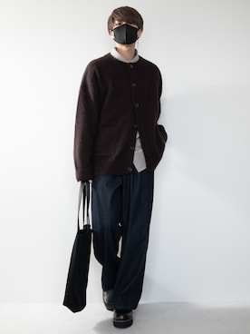 「CLEL（クレイル）のアイテム（シューズ）」を使った、MASAKIさん（メンズ・168cm）の冬コーディネート