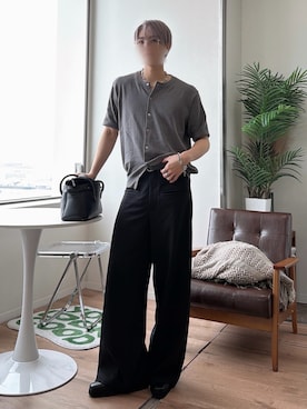 「CLEL（クレイル）のアイテム」を使った、MASAKIさん（メンズ・168cm）の夏コーディネート