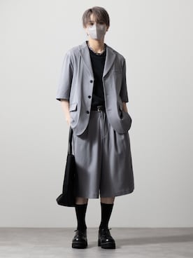 「CLEL（クレイル）のアイテム」を使った、MASAKIさん（メンズ・168cm）の春コーディネート