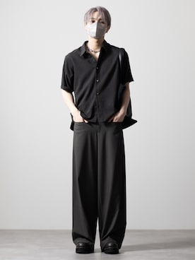 「CLEL（クレイル）のアイテム」を使った、MASAKIさん（メンズ・168cm）の夏コーディネート