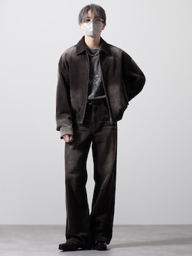 「アイテム（ブーツ）」を使った、MASAKIさん（メンズ・168cm）の秋コーディネート