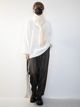 「CLEL（クレイル）のアイテム（シューズ）」を使った、MASAKIさん（メンズ・168cm）の冬コーディネート