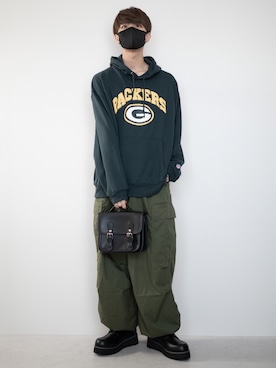 「re_k by JUNRED（レクバイジュンレッド）のアイテム」を使った、MASAKIさん（メンズ・168cm）の秋コーディネート