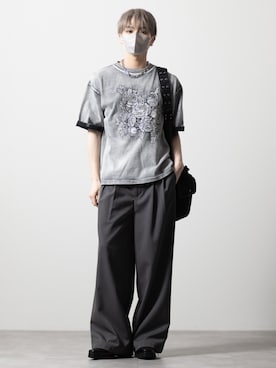 「CLEL（クレイル）のアイテム」を使った、MASAKIさん（メンズ・168cm）の春コーディネート