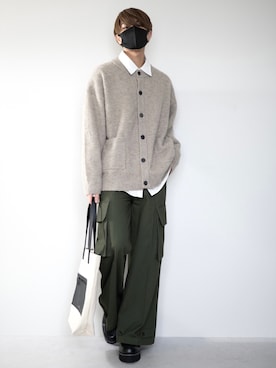 「CLEL（クレイル）のアイテム（シューズ）」を使った、MASAKIさん（メンズ・168cm）の冬コーディネート