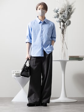 「CLEL（クレイル）のアイテム」を使った、MASAKIさん（メンズ・168cm）の冬コーディネート