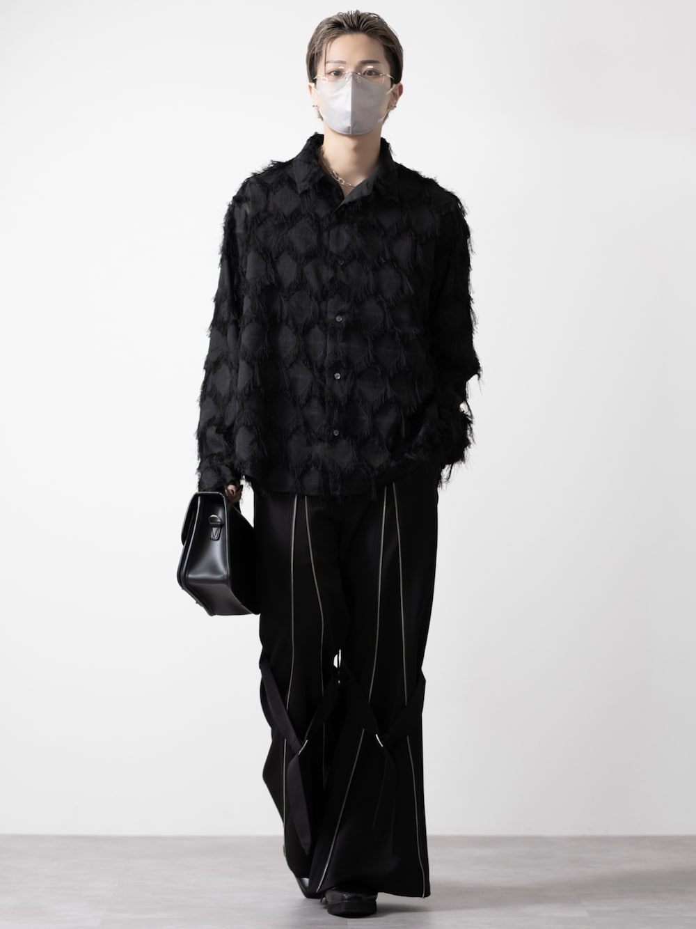 CLEL プライムTR フロントジップ ボンテージパンツ CLEL】Prime TR Front Zip Bondage Pants / プライムTR フロント
