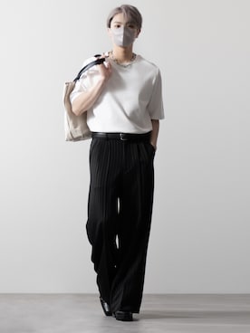 「CLEL（クレイル）のアイテム」を使った、MASAKIさん（メンズ・168cm）の春コーディネート