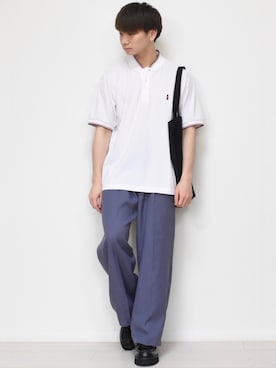 「MACKINTOSH PHILOSOPHY（ﾏｯｷﾝﾄｯｼｭ ﾌｨﾛｿﾌｨｰ）のアイテム」を使った、MASAKIさん（メンズ・168cm）の夏コーディネート