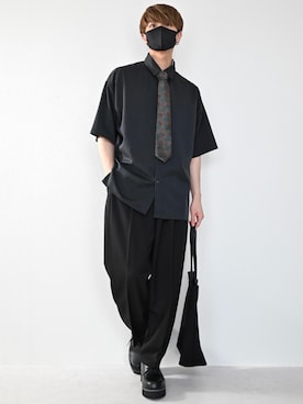 「CLEL（クレイル）のアイテム（アクセサリー）」を使った、MASAKIさん（メンズ・168cm）の夏コーディネート