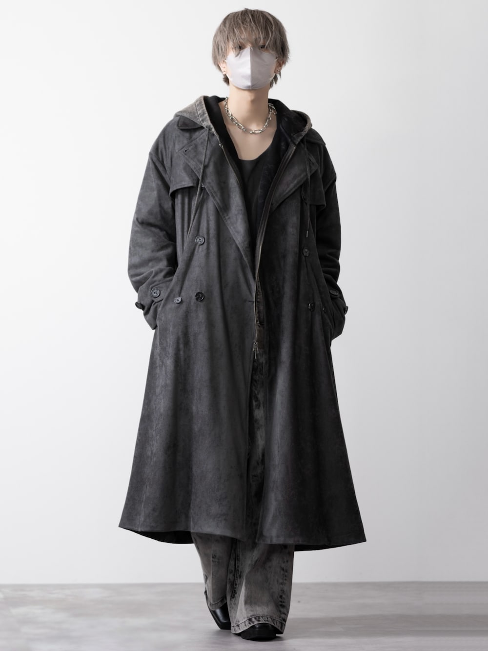 MASAKI｜CLELのトレンチコートを使ったコーディネート - WEAR