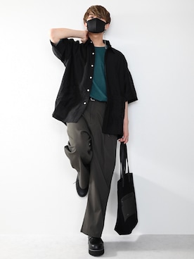 「re_k by JUNRED（レクバイジュンレッド）のアイテム」を使った、MASAKIさん（メンズ・168cm）の夏コーディネート