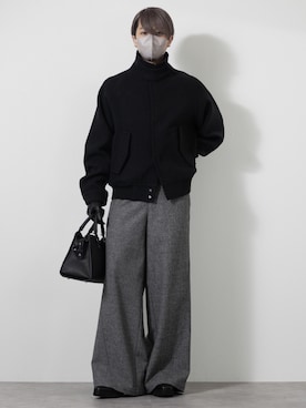 「アイテム（手袋）」を使った、MASAKIさん（メンズ・168cm）の冬コーディネート