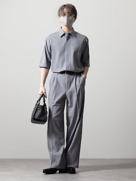 「CLEL（クレイル）のアイテム」を使った、MASAKIさん（メンズ・168cm）の春コーディネート