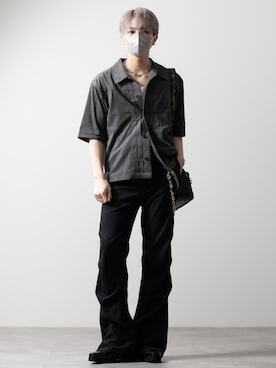 「CLEL（クレイル）のアイテム」を使った、MASAKIさん（メンズ・168cm）の夏コーディネート