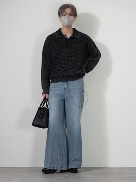 「アイテム（ハンドバッグ）」を使った、MASAKIさん（メンズ・168cm）の秋コーディネート