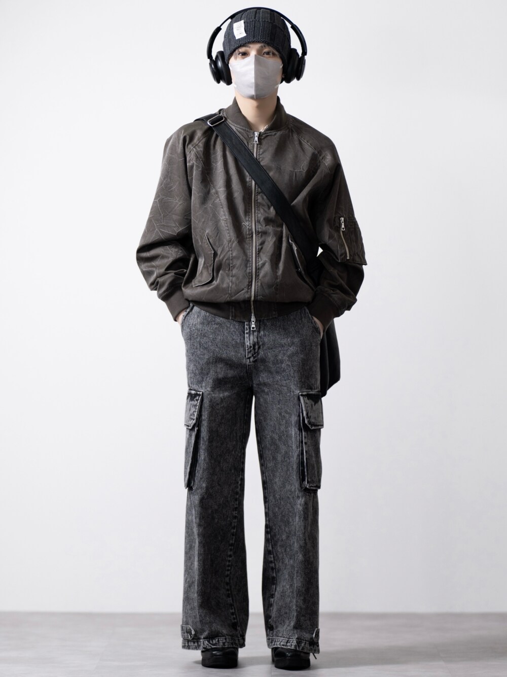 【CLEL】ヴィンテージデザインショートMA-1ブルゾン CLEL ブルゾン アウター 「CLEL」Vintage Design Short MA-1