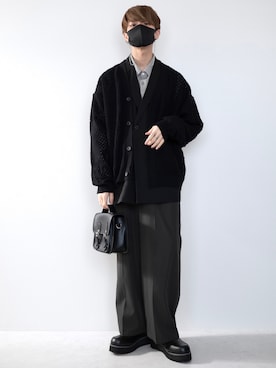 「GLOSTER（グロスター）のアイテム」を使った、MASAKIさん（メンズ・168cm）の夏コーディネート