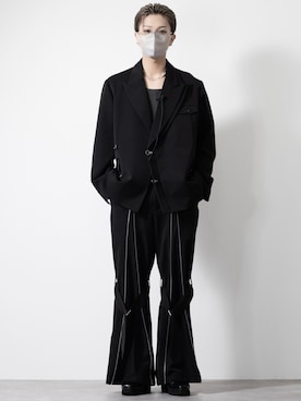 「アイテム（テーラードジャケット）」を使った、MASAKIさん（メンズ・168cm）の秋コーディネート