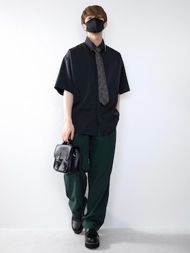 「re_k by JUNRED（レクバイジュンレッド）のアイテム（パンツ）」を使った、MASAKIさん（メンズ・168cm）の夏コーディネート