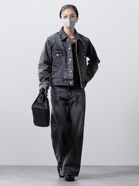 「アイテム（タンクトップ）」を使った、MASAKIさん（メンズ・168cm・20代）の冬コーディネート