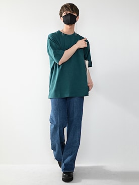 「EDWIN（エドウィン）のアイテム」を使った、MASAKIさん（メンズ・168cm）の春コーディネート
