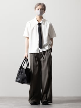 「アイテム（フォーマルスーツ/小物）」を使った、MASAKIさん（メンズ・168cm）の春コーディネート