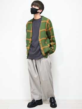 「URBAN RESEARCH Sonny Label（アーバンリサーチサニーレーベル）のアイテム（トップス）」を使った、MASAKIさん（メンズ・168cm）の秋コーディネート