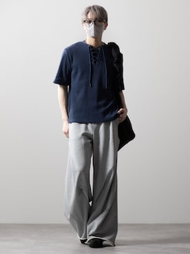 「CLEL（クレイル）のアイテム（シューズ）」を使った、MASAKIさん（メンズ・168cm）の春コーディネート