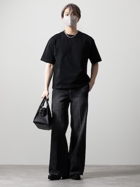 「CLEL（クレイル）のアイテム（アクセサリー）」を使った、MASAKIさん（メンズ・168cm）の春コーディネート