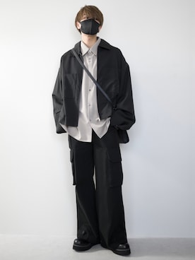「CLEL（クレイル）のアイテム（シューズ）」を使った、MASAKIさん（メンズ・168cm）の冬コーディネート