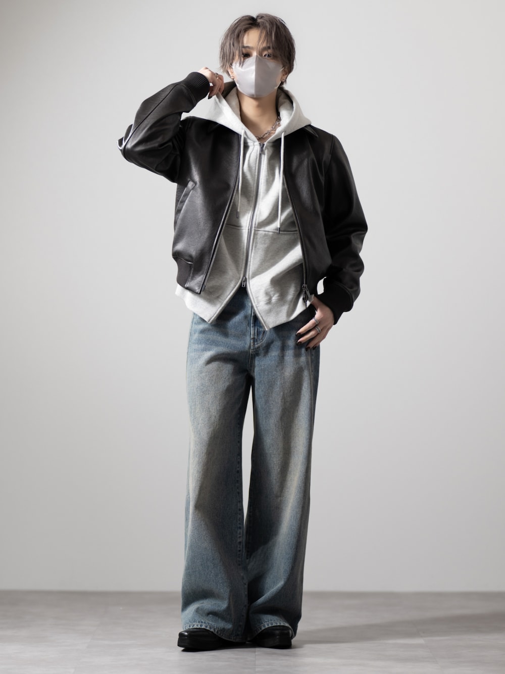 CLELDeep Texture Blouson /ディープテクスチャーブルゾン CLEL】Deep Texture Blouson / ディープテクスチャーブルゾンを使った