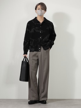 「CLEL（クレイル）のアイテム」を使った、MASAKIさん（メンズ・168cm）の冬コーディネート