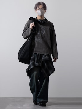 「アイテム（アクセサリー）」を使った、MASAKIさん（メンズ・168cm）の秋コーディネート