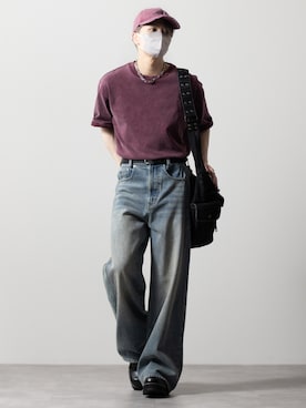 「CLEL（クレイル）のアイテム」を使った、MASAKIさん（メンズ・168cm）の春コーディネート