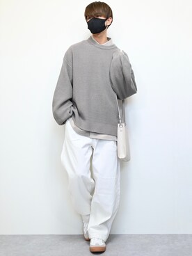 「SVEC（シュベック）のアイテム」を使った、MASAKIさん（メンズ・168cm）の冬コーディネート