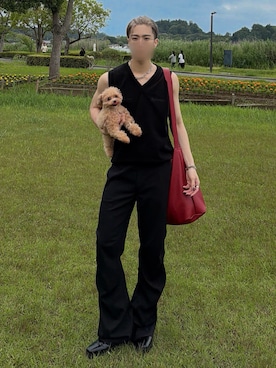「CLEL（クレイル）のアイテム」を使った、MASAKIさん（メンズ・168cm）の夏コーディネート