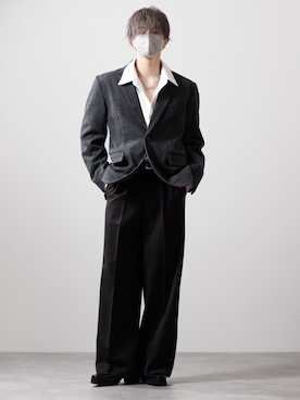 「CLEL（クレイル）のアイテム」を使った、MASAKIさん（メンズ・168cm）の冬コーディネート