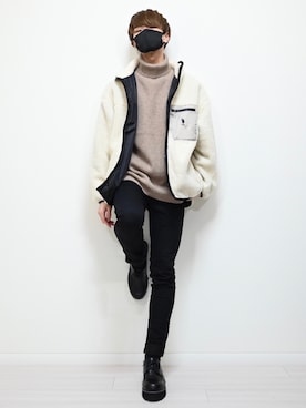 「URBAN RESEARCH Sonny Label（アーバンリサーチサニーレーベル）のアイテム（トップス）」を使った、MASAKIさん（メンズ・168cm）の秋コーディネート