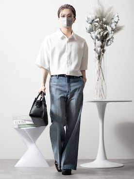 「CLEL（クレイル）のアイテム」を使った、MASAKIさん（メンズ・168cm）の春コーディネート