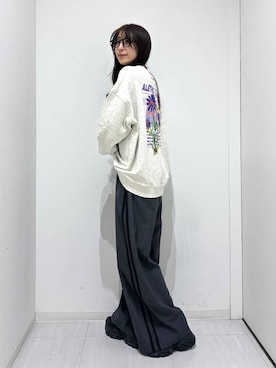 「Anui（アニュイ）のアイテム」を使った、ロビンさん（レディース・169cm）の冬コーディネート