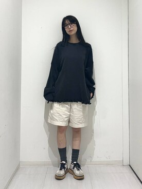 「Anui（アニュイ）のアイテム」を使った、ロビンさん（レディース・169cm）の夏コーディネート