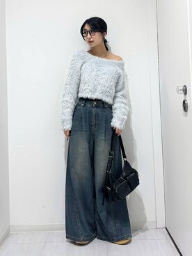 「Anui（アニュイ）のアイテム」を使った、ロビンさん（レディース・169cm）の秋コーディネート