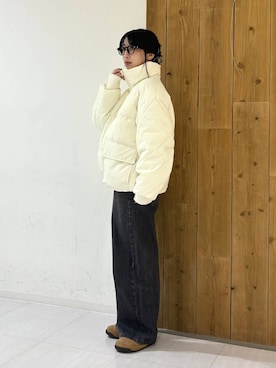 「アイテム（ブルゾン）」を使った、ロビンさん（レディース・169cm・20代）の秋コーディネート