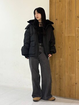 「アイテム（ブルゾン）」を使った、ロビンさん（レディース・169cm・20代）の秋コーディネート